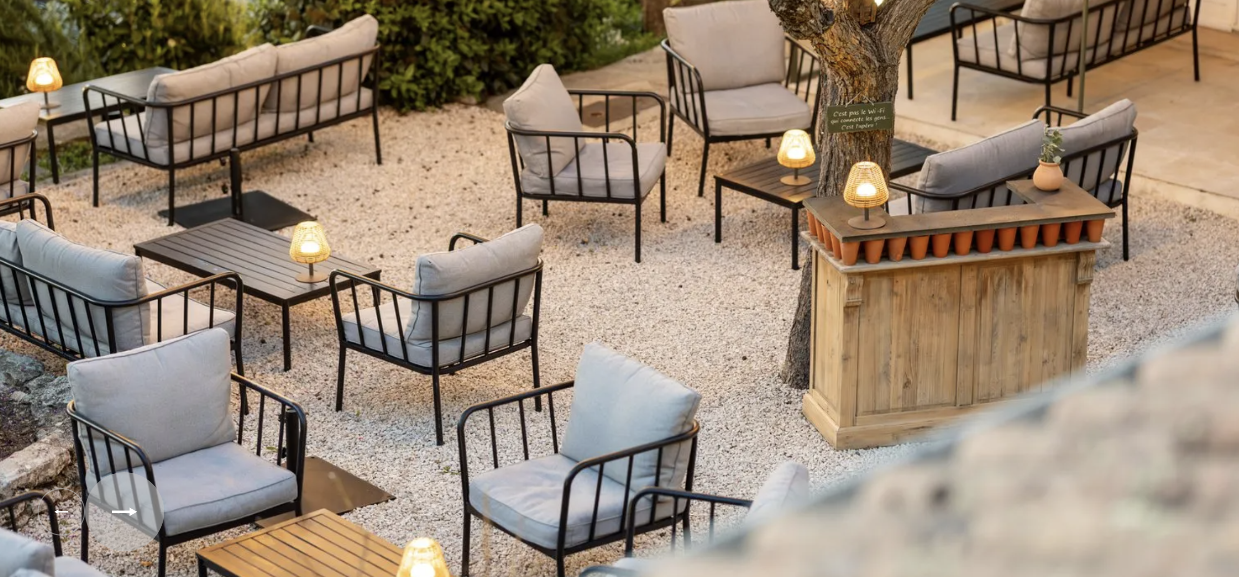 L'hôtel La Garrigue - voir plus