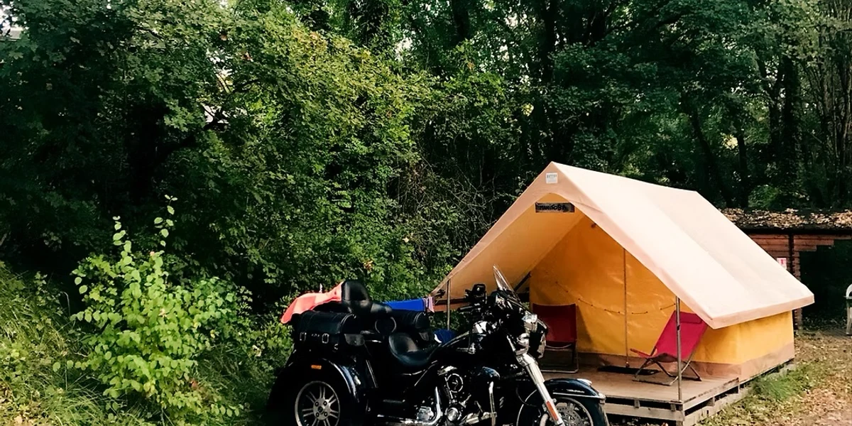 Le camping Moto by La Vaugelette in Montclar-sur-Gervanne - photo 2